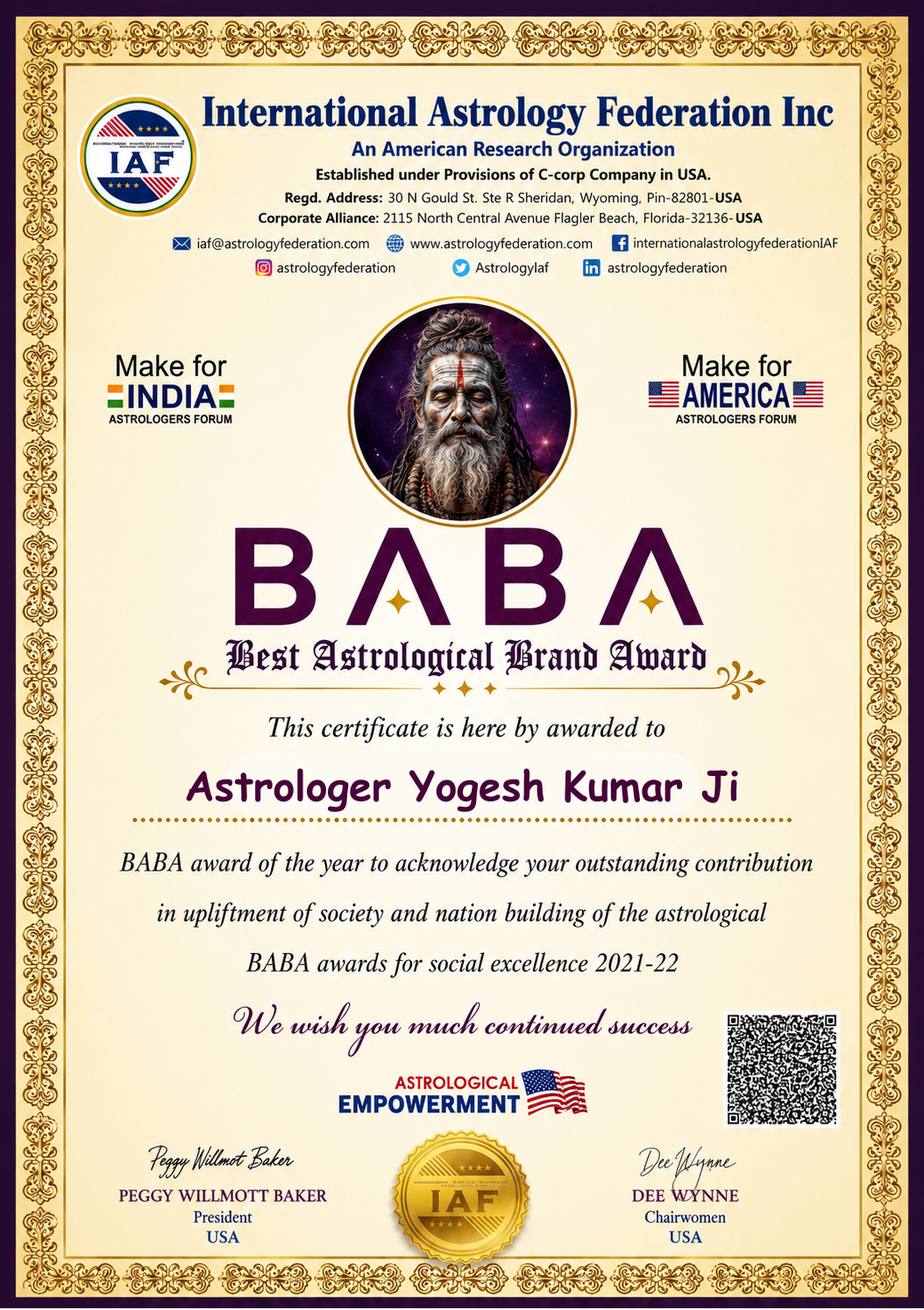 Astrologer Yogesh Kumar +91-9815307054
